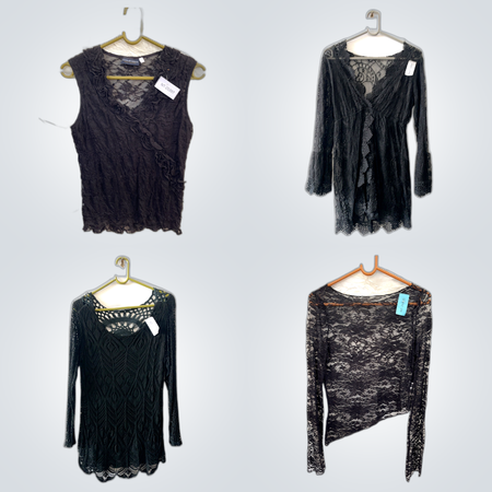 Y2K Sheer Blouses Bundle