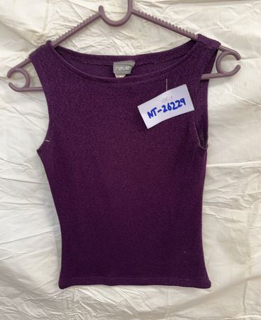 Purple Sleeveless Top