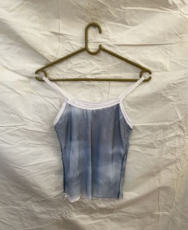 Sheer Blue Top
