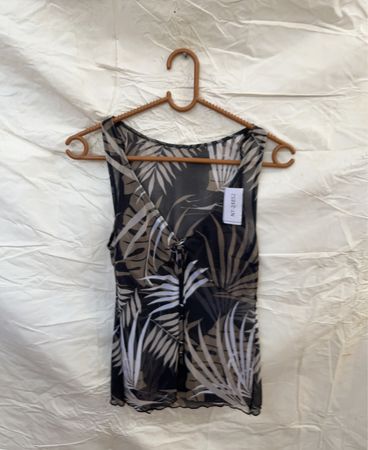 Dress with Tropical Print