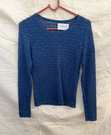 Blue Knit Sweater