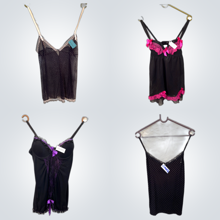 Y2K Vintage Lace Trim Camisoles