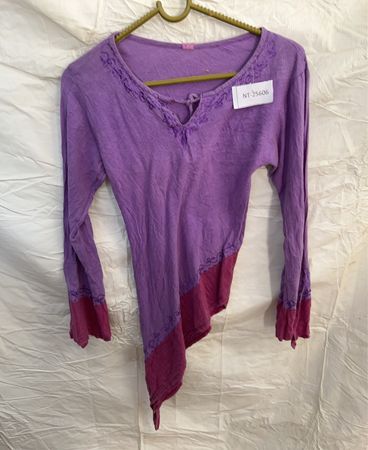Purple Long Sleeve Top