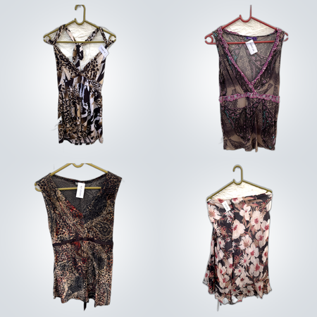 Sweet Miss & MGX Women's Dresses & Tops Bundle Floral Lace Skirts 11 Pc Set