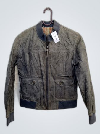 Veste bomber grise