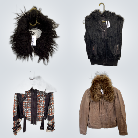 Luxury Fur & Leather Jacket Bundle - FUNLOG & More