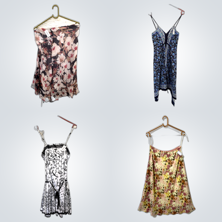 Floral Fashion Bundle: Suzy, Intimissimi & More Printed Tops & Dresses
