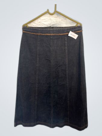 Dark Denim Skirt