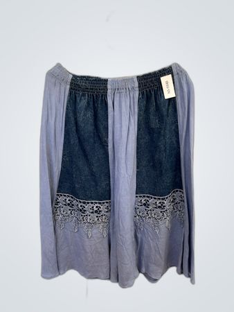 Blue Denim Skirt