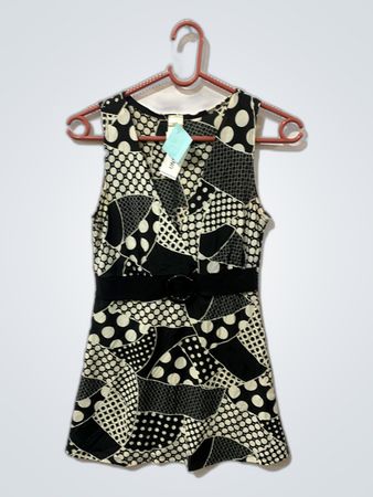 Black and White Polka Dot Dress