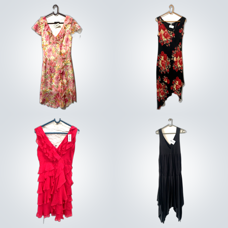 Floral Dress Bundle - eConnected, Monsoon & More - 7 Piece Women's Dress Set