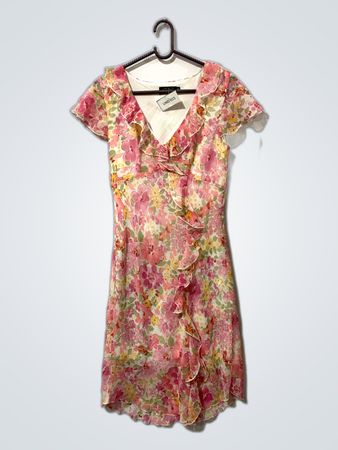 Floral Ruffle Dress
