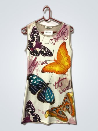 Butterfly Graphic Dress