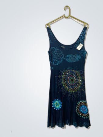 Blue Mandala Dress