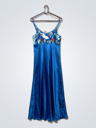 Blue Floral Dress