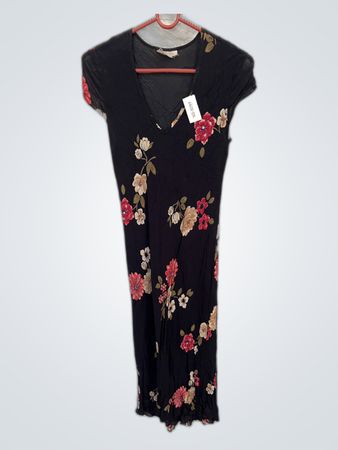 Black Floral Dress