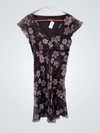 Black Floral Dress