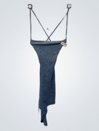 Blue Glittery Bodysuit