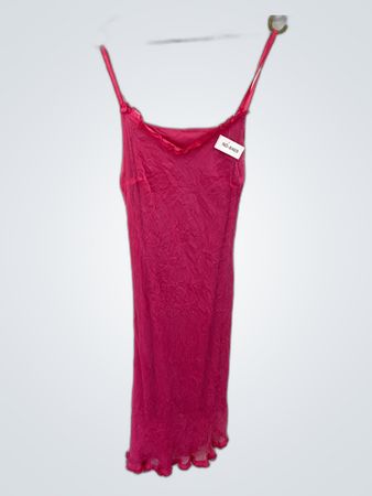 Pink Sheer Dress