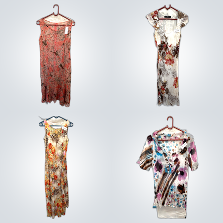 C'Fait Pour Vous & Anna Sui Floral Dress Bundle Mini Midi Maxi 10 Pc Set