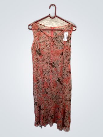 Pink Paisley Dress