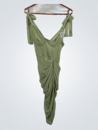 Green Polka Dot Dress