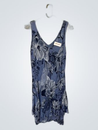 Blue Floral Dress