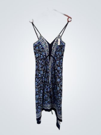 Blue Floral Dress