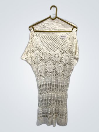 Crochet White Dress