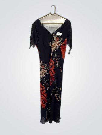 Black Floral Dress