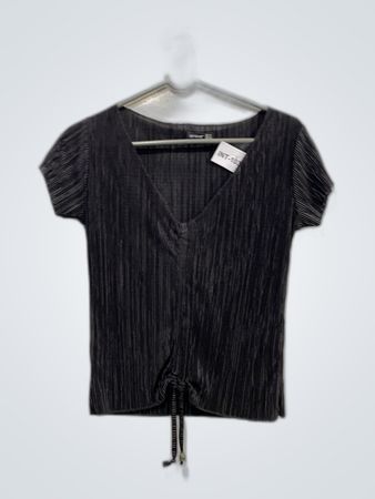 Black Pleated Top