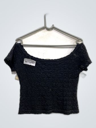 Black Knit Top