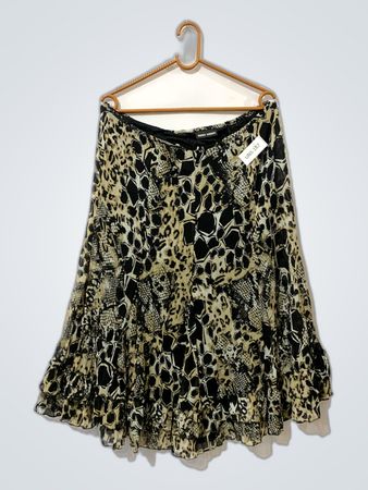 GERRY WEBER Animal Print Skirt