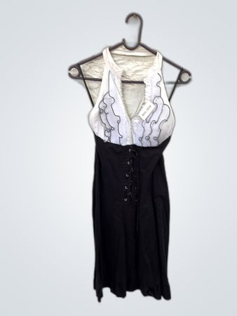 Black and White Dress