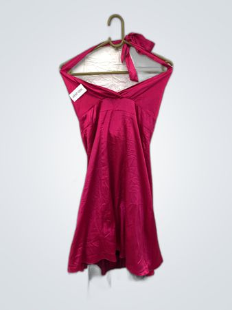 Pink Halter Neck Dress