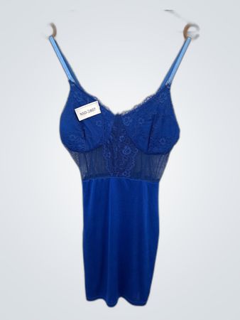 Blue Lace Chemise