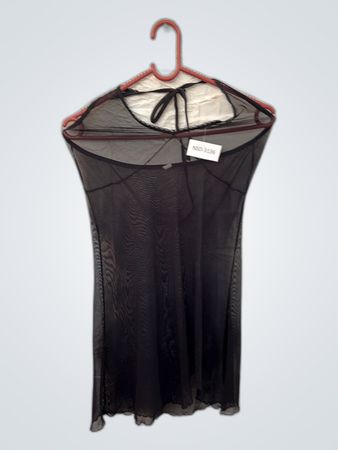 Sheer Black Top