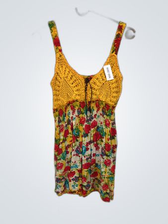 Floral Crochet Top