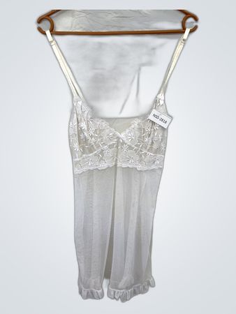 White Lace Chemise