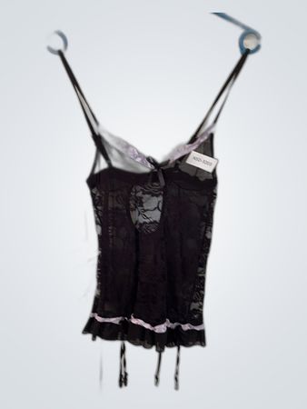 Black Lace Chemise