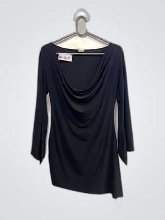 Top à manches longues noir