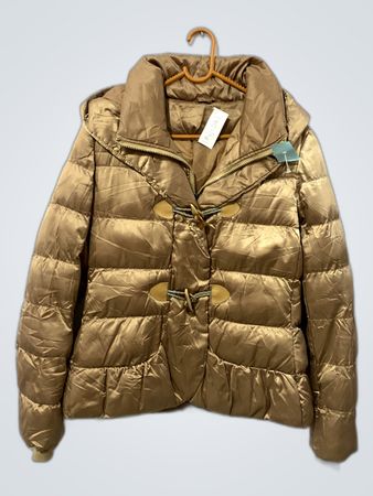 Gold Puffer Jacket