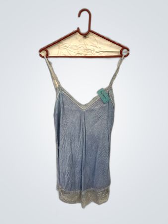 Blue Lace Camisole