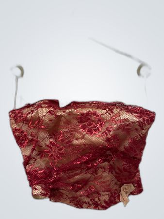 Red Lace Top