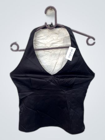 Black Halter Top
