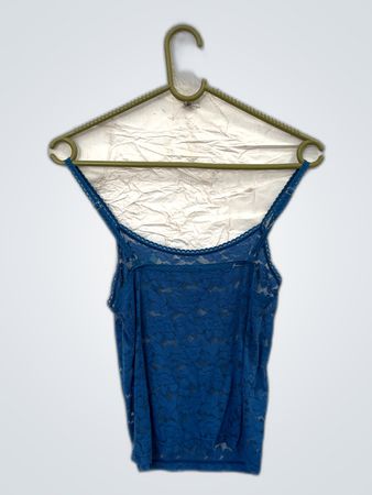 Blue Lace Camisole
