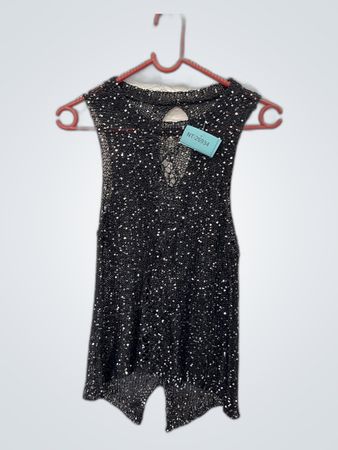 Black Sequin Dress