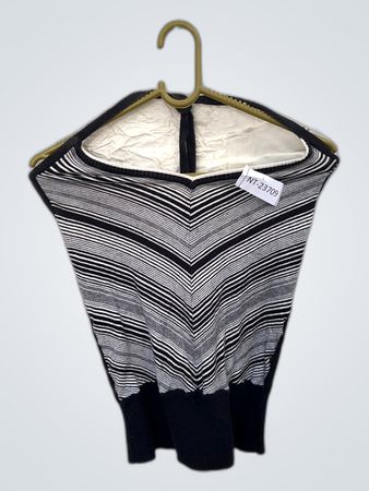 Black and White Striped Top