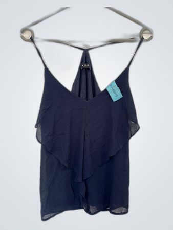 VILA Navy Blue Sling Dress