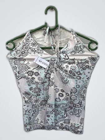 Blouse with Paisley Pattern